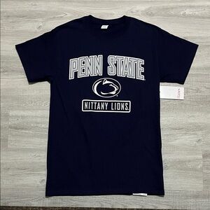 NWT Penn State Nittany Lions Navy Blue Hanes T-Shirt